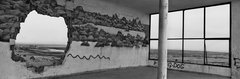 Josef Koudelka, ISRAEL - PALÄSTINA. Wandkarte der Kreuzritter, Knotenpunkt Kalia, Gebiet am Toten Meer, 2009