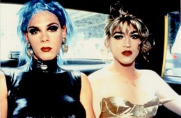Nan Goldin, Misty & Jimmy Paulette in the Taxi, NYC 1991