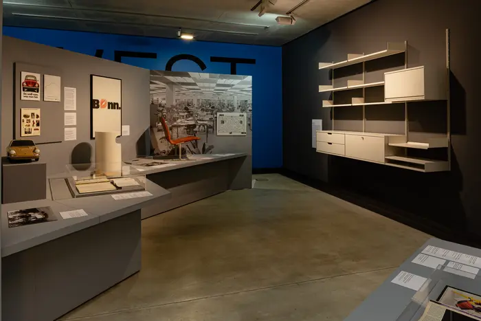 Ausstellungsansicht "Deutsches Design 1949 – 1989"