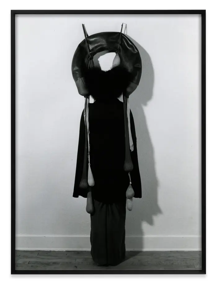 Senga Nengudi, Performance with "Inside/Outside", 1977